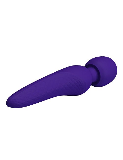 PRETTY LOVE Meredith Dark Purple - Wibrator Masażer Zabawki, 7 funkcji, pamięć ustawień, wodoodporny