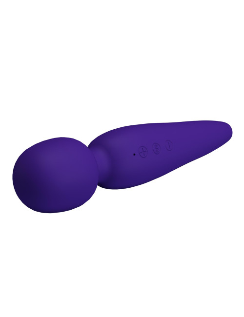 PRETTY LOVE Meredith Dark Purple - Wibrator Masażer Zabawki, 7 funkcji, pamięć ustawień, wodoodporny