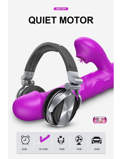 B-Series Fox SiliconeTongue USB – Wibrator z języczkiem