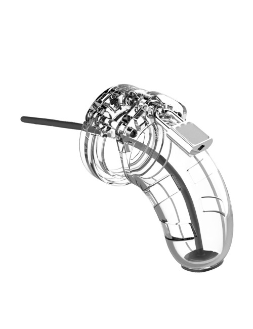 Model 15 - Chastity - 3.5 - Cock Cage - Transparent