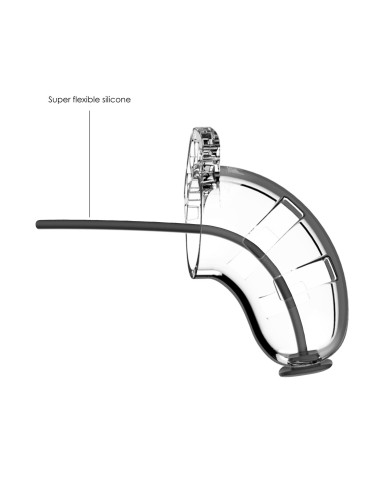 Model 15 - Chastity - 3.5 - Cock Cage - Transparent