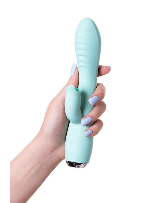 MILO Króliczek Wibrator z Funkcją Lizania – Zabawki, Silikonowy, 20 cm, 10 trybów vibracji