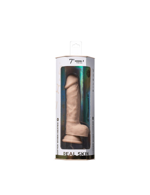 Silexd Realistyczne Dildo Silexd Real Skin Model 1 7 cali