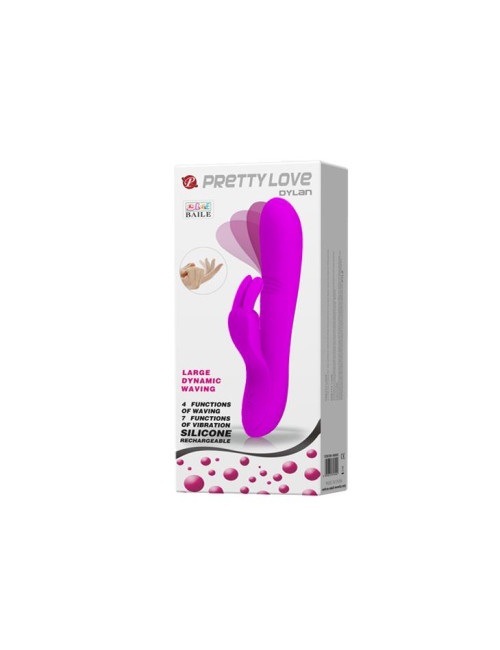Pretty Love Dylan Wibrator Króliczek z Stymulatorem USB