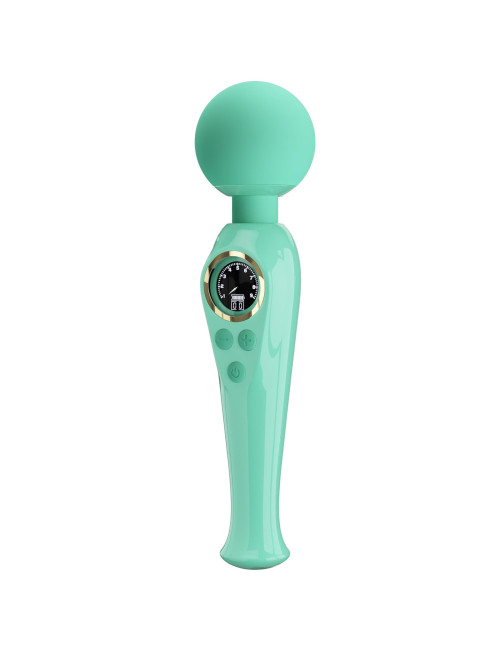 PRETTY LOVE Skyler Green Wibrator silikonowy - 10 funkcji wibracji, 9 poziomów prędkości - masażer