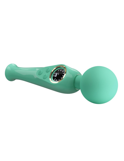 PRETTY LOVE Skyler Green Wibrator silikonowy - 10 funkcji wibracji, 9 poziomów prędkości - masażer