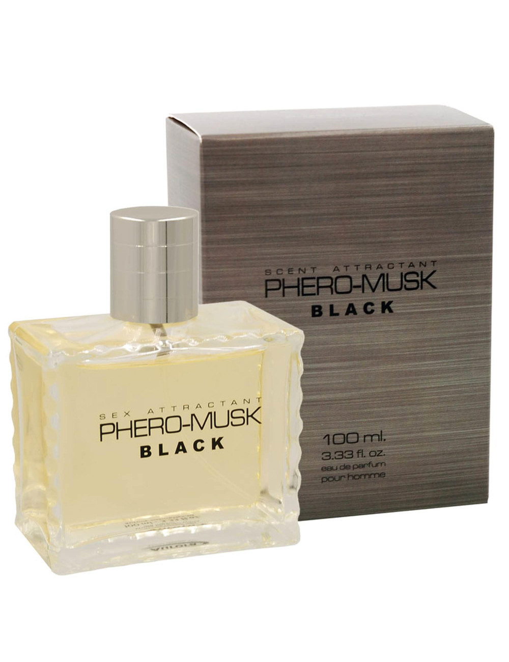 Feromony PHERO MUSK BLACK - Afrodyzjak dla mężczyzn 100 ml