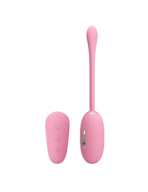 PRETTY LOVE Shock Fun Egg Pink - Bezprzewodowe Jajko Wibrujące Zabawki Dla Par