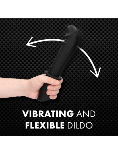 Hand Held Vibrating Sex Machine - Black