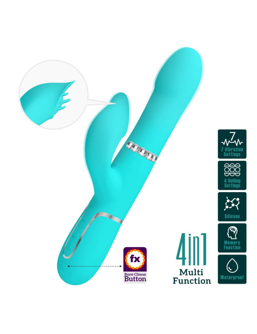 Pretty Love Króliczek Twinkled Tenderness – Wibrator z 7 wibracjami, 4 funkcjami i pamięcią ustawień