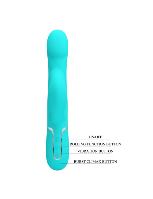 Pretty Love Króliczek Twinkled Tenderness – Wibrator z 7 wibracjami, 4 funkcjami i pamięcią ustawień