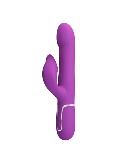 Pretty Love Falin Purple – Króliczek Wibrator, Zabawki Wibratory Króliczki, 7 funkcji wibracji, 4 ruchy koralików