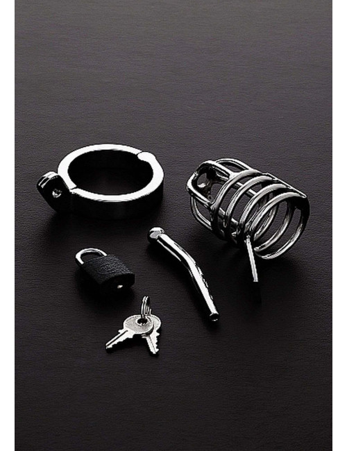 Steel Attica Klatka Czystości BDSM 45 mm