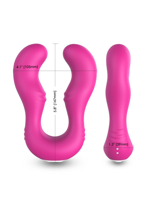 B-Series Joy Seraph Pink - Różowy Wibrator Silikonowy dla Par