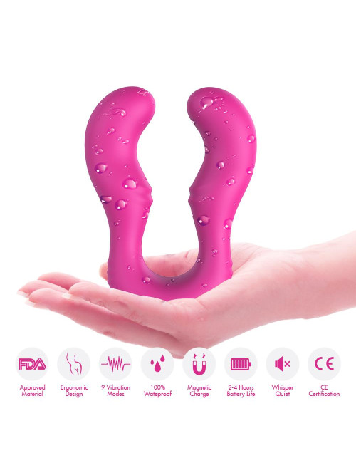 B-Series Joy Seraph Pink - Różowy Wibrator Silikonowy dla Par