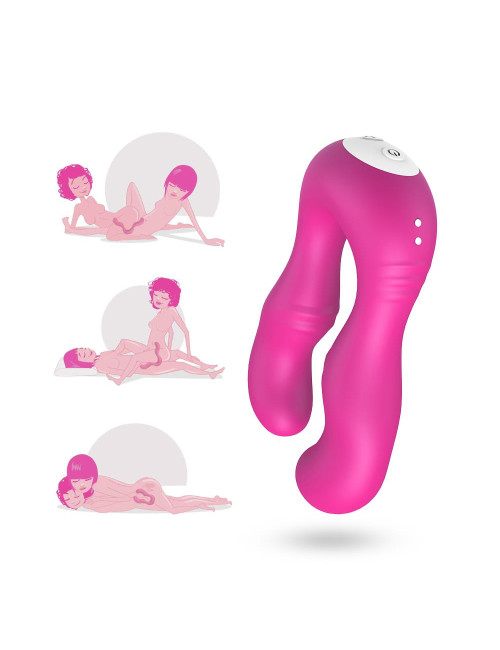 B-Series Joy Seraph Pink - Różowy Wibrator Silikonowy dla Par
