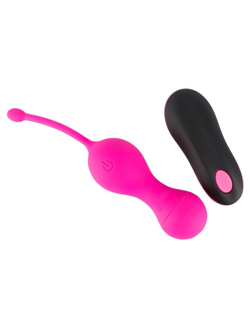 Sweet Smile RC Love Balls - Kulki wibracyjne z pilotem, wodoodporne, zestaw duo
