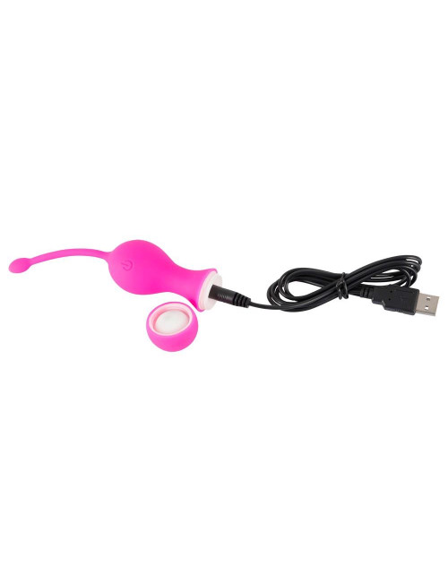 Sweet Smile RC Love Balls - Kulki wibracyjne z pilotem, wodoodporne, zestaw duo