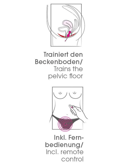 Sweet Smile RC Love Balls - Kulki wibracyjne z pilotem, wodoodporne, zestaw duo