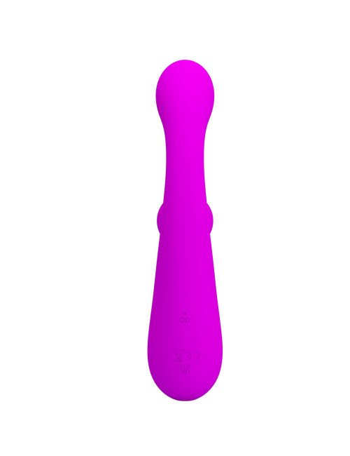 PRETTY LOVE Skylar Purple – zabawki, wibrator króliczek, 10 funkcji wibracji, 10 funkcji stymulacji, 9 prędkości, USB, silikon