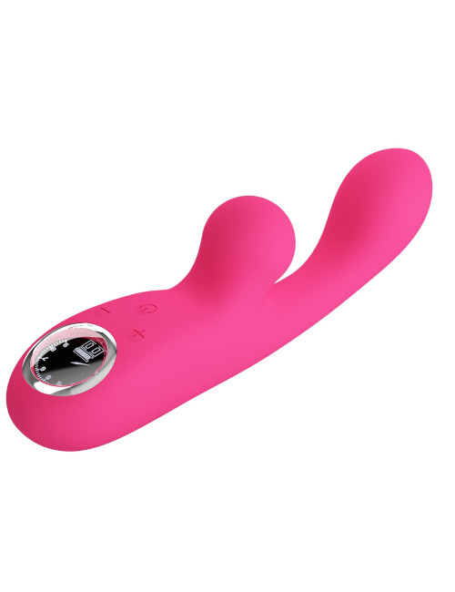 Pretty Love Skylar Pink - Różowy Wibrator Króliczek z USB