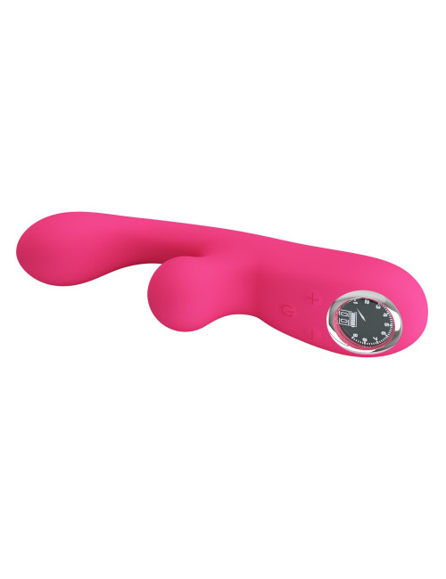 Pretty Love Skylar Pink - Różowy Wibrator Króliczek z USB