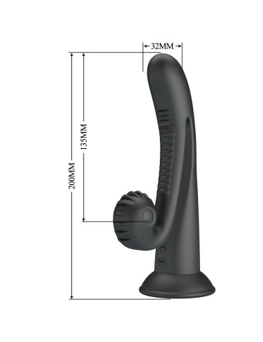 PRETTY LOVE - Love Romance Selma Snail Rabbit – Black