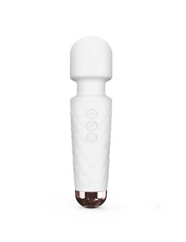 DORCEL MINI WANDERFUL WHITE - Wibrator, Masażer, Zabawka intymna, Przenośny 15 cm, USB