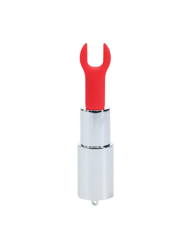 Angel - Lipstick Vibrator with 4 Attachments - Clear