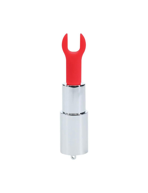 Angel Lipstick Vibrator Mini z 4 wymiennymi końcówkami Zabawka erotyczna, mini wibrator kosmetyczny