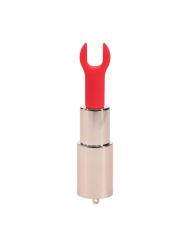 Angel - Lipstick Vibrator with 4 Attachments - Pink