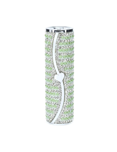 Candy - Lipstick Vibrator with 4 Attachments - Green