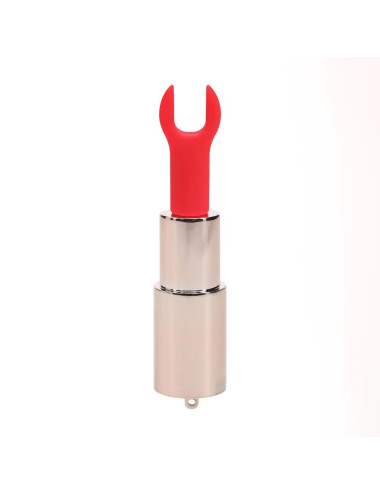 Candy - Lipstick Vibrator with 4 Attachments - Pink