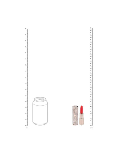 Candy - Lipstick Vibrator with 4 Attachments - Pink