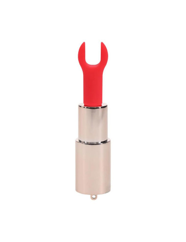 Sparkle - Lipstick Vibrator with 4 Attachments - Iridescent