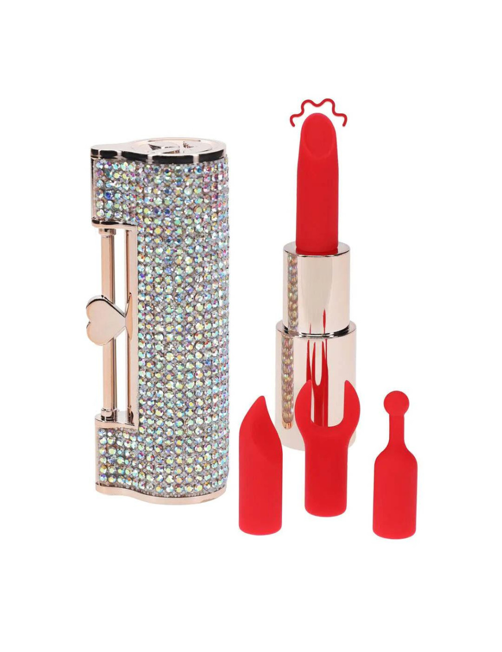 Loveline Diamond Lipstick Mini Wibrator Iridescent