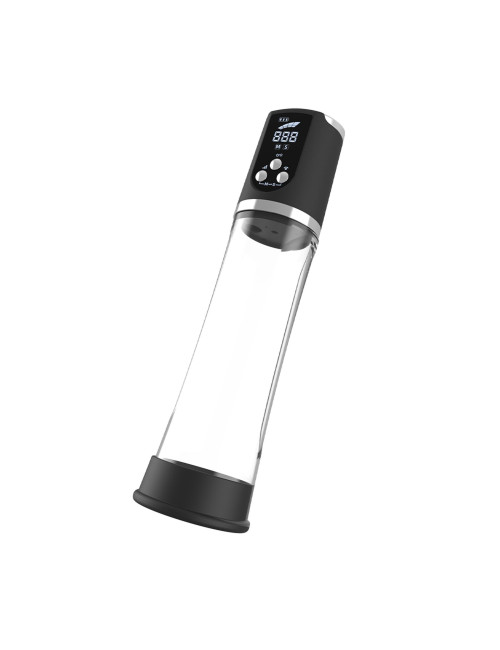 Pompka- PASSION PUMP, PREMIUM RECHARGEABLE AUTOMATIC WATERPROOF LCD PUMP