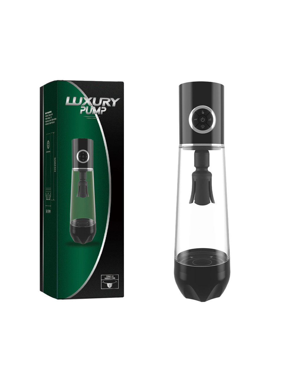 Pompka Luxury Pump - Premium Rechargeable Automatic Waterproof Pump dla mężczyzn
