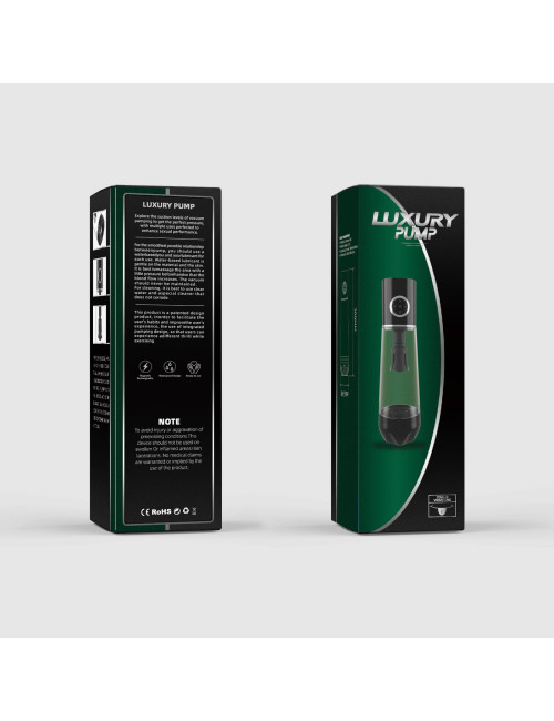 Pompka Luxury Pump - Premium Rechargeable Automatic Waterproof Pump dla mężczyzn