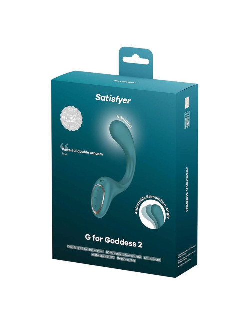 Satisfyer G for Goddess Zielony Wibrator Punktu G i Łechtaczki