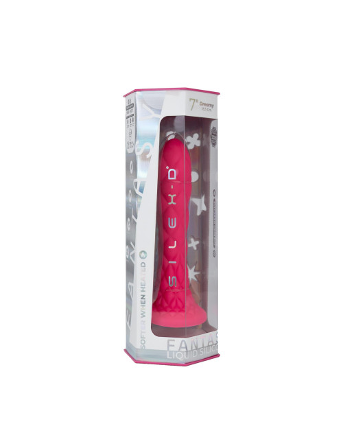Fantasy Line Dreamy 7 Pink - Dildo Realistyczny, Zabawki IPX7, Termoreaktywny