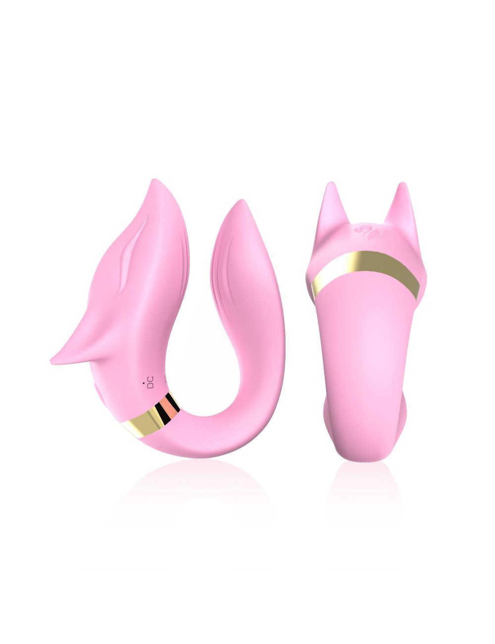 B-Series Joy Fox Light Pink – Różowy wibrator silikonowy
