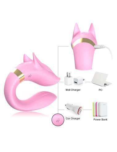 Fox light pink