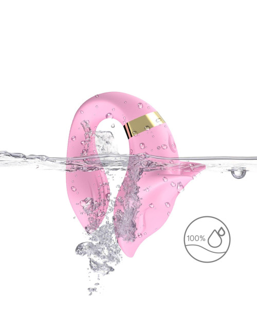 B-Series Joy Fox Light Pink – Różowy wibrator silikonowy