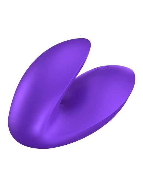 Love Riot Purple - Mini Wibrator Palcowy, Zabawki Eroticzne, IPX7, Silikon Medyczny