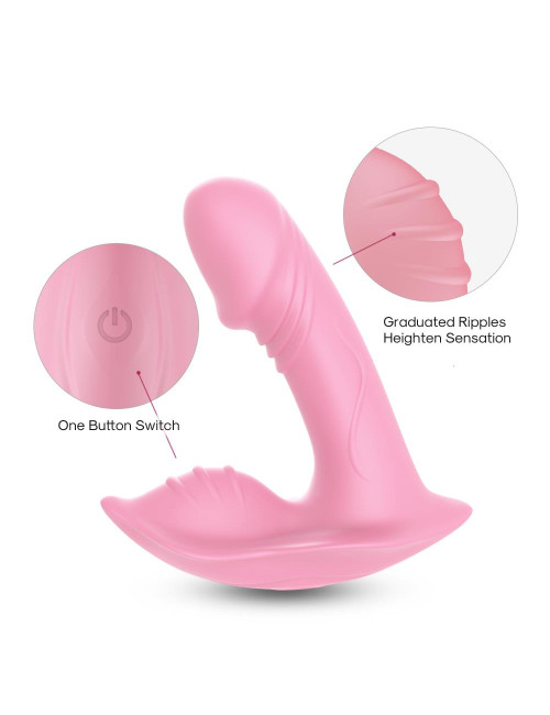 B-Series Joy Whistle Light Pink Wibrator Punktu G