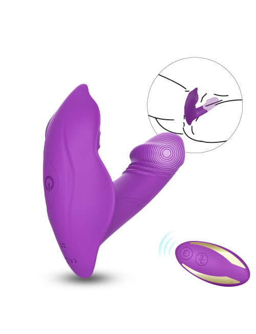 B-Series Joy Whistle Purple Wibrator Punktu G