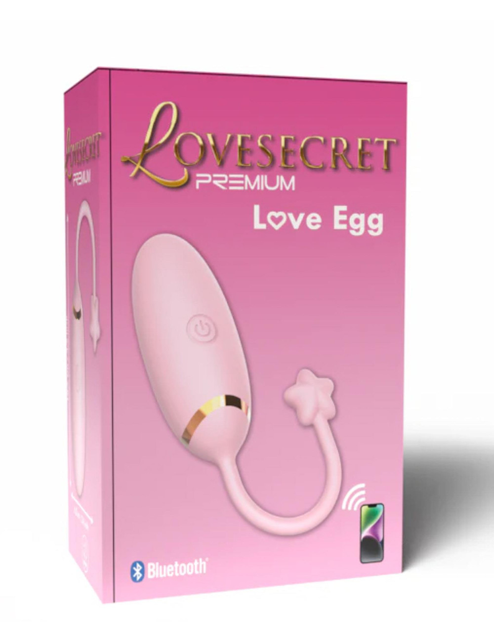 Lovesecret Premium Love Egg – Wibrator dla Par Sterowany Aplikacją – Power Escorts LS02