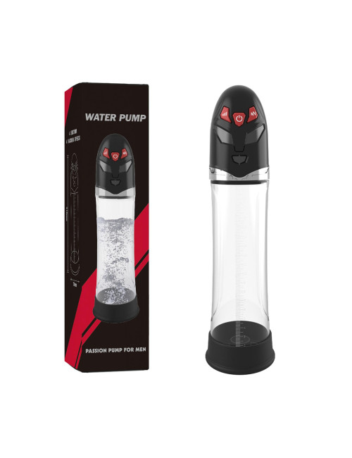 PASSION PUMP - Pompka dla mężczyzn, wodoodporna, automatyczna z masażem, 4 poziomy, IPX7 | Zabawki / Pompki