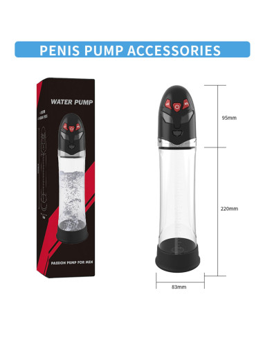 Pompka- PASSION PUMP, PREMIUM RECHARGEABLE AUTOMATIC WATERPROOF PUMP